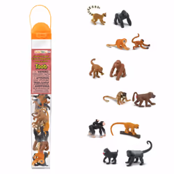 Safari Ltd Monkeys & Apes TOOB, 3 yr(s), Monkeys & Apes, Multicolour