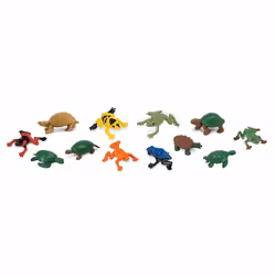 Safari Ltd Frogs & Turtles TOOB, 3 yr(s), Frogs & Turtles, Multicolour