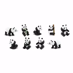 Safari Ltd Pandas TOOB, 3 yr(s), Pandas, Black, White