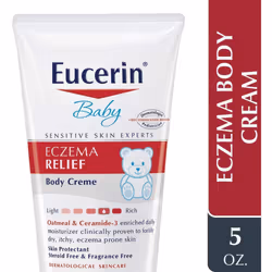 Eucerin Baby Eczema Relief Body Creme 5.0 Ounce