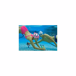 Girls Silicone Character Swimming Cap Pink Goldfish up to 14 years UK