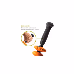 TriggerPoint Performance Grid STK Hand-Held Foam Roller, Handheld Foam Roller, Massage Roller, Muscle Roller Stick, Orange, 24''/53cm