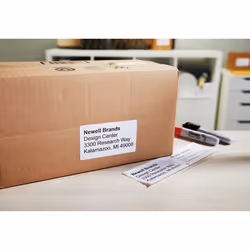 Dymo  DYM30256  LabelWriter Large Shipping Labels  1 / Roll  White