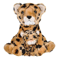 The Toy Network 11" And 5" Birth Of Life Cheetah Plush