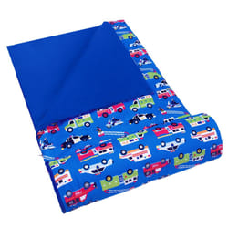 Wildkin Kids Sleeping Bags for Boys and Girls  Measures 57 x 30 x 1.5 Inches  Cotton Blend Materials Sleeping Bag for Kids  Ideal Size for Parties  Ca