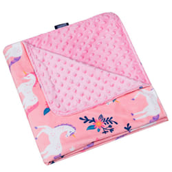 Wildkin Plush Throw Blanket for Toddler Boys & Girls  Perfect Size for Daycare & Ideal for Travel  Super Soft Throw Blankets Measures 39.5 x 28 x 0.5