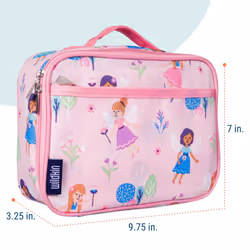 Wildkin Kids Insulated Lunch Box Bag for Boys & Girls  Reusable Kids Lunch Box is Perfect for Elementary  Ideal Size for Packing Hot or Cold