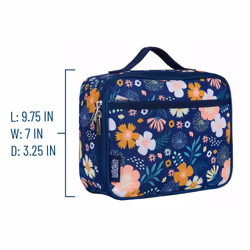Wildkin Kids Insulated Lunch Box Bag for Boys & Girls Reusable Kids Lunch Box is Perfect for Elementary Ideal Size for Packing Hot or Cold Snacks for