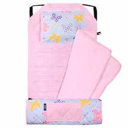 Wildkin Kids Modern Nap Mat with Reusable Pillow for Boys & Girls  Perfect for Elementary Sleeping Mat  Features Elastic Corn ...