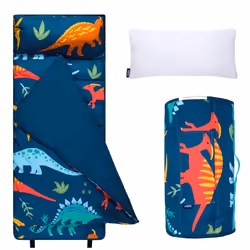Wildkin Microfiber Nap Mat with Pillow for Toddler Boys and Girls  Measures 50 x 20 x 1.5 Inches  Ideal for Daycare and Presc ...