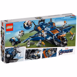 LEGO Marvel Avengers: Avengers Ultimate Quinjet 76126 Building Kit (83
