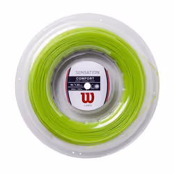 WILSON Sensation 16 Neon Green Reel Tennis String - 16 gauge set