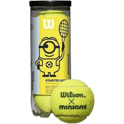 WILSON Minions Stage 1 Tennis Balls - 3 Ball Can