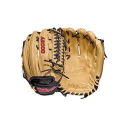 Wilson 2022 A2000 D33 11.75"""" Pitcher's Baseball Glove - Blonde/Black/Red  Right Hand Throw