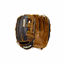 Wilson 2022 A2000 SP14SS 14"""" Slowpitch Softball Glove - Left Hand Throw  Black/Saddle Tan