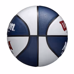 Wilson NCAA Elevate Basketball - Size 7-29.5  White/Navy