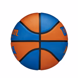 Wilson NCAA Elevate Basketball - Size 5-27.5  Royal/Orange
