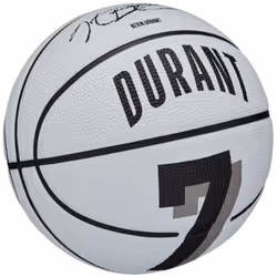 WILSON NBA Player Icon Mini Basketball - Kevin Durant   Mini Size White/Black
