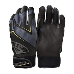 Louisville Slugger Youth Genuine 2.0 Batting Gloves - Black  Medium