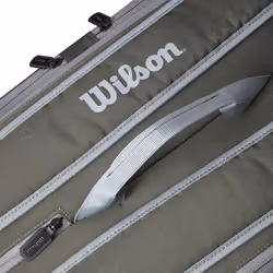 WILSON Tour Tennis Racket Bag - Dark Green  Holds up to 12 Rackets