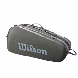 Wilson Tour Tennis Racket Bag - Dark Green Holds up to 6 Rackets