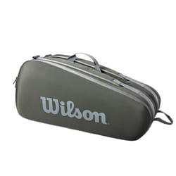 Wilson Tour Tennis Racket Bag - Dark Green  Holds up to 6 Rackets
