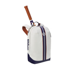 WILSON Roland Garros Super Tour Tennis Backpack - Navy/White  Holds up