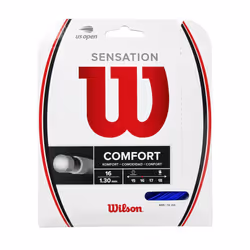 WILSON Sensation 16 Tennis String - 200m Reel Blue
