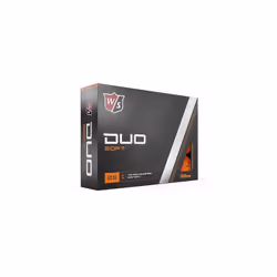 Staff Golf Balls, Duo Soft, Two-Piece Golf Ball, 12 Balls, Orange