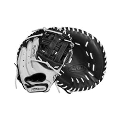 Wilson 2024 A700 FPCM 33"""" Fastpitch Catcher's Mitt - White/Black  Right Hand Throw