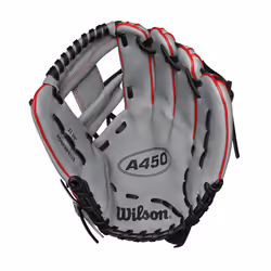 Wilson 2024 A450 11.5  Youth Infield Baseball Glove - Right Hand Throw