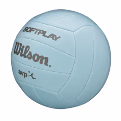 WILSON AVP Soft Play Volleyball - Official Size  Blue