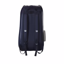 WILSON 1914 Heritage Tennis Racket Bag - Holds up to 12 Rackets  Cream/Dark Navy