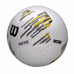 WILSON NCAA Vantage Soccer Ball - Size 5  White/Gold