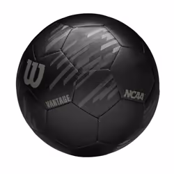 WILSON NCAA Vantage Soccer Ball - Size 4  Black