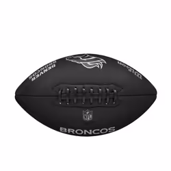 WILSON NFL Team Metallic Premiere Football - Official Size  Denver Broncos