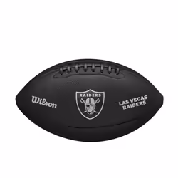 WILSON NFL Team Metallic Premiere Football - Official Size Las Vegas Raiders