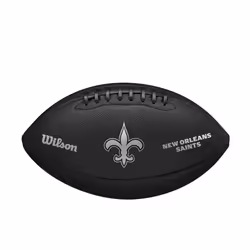 WILSON NFL Team Metallic Premiere Football - Official Size New Orleans Saints