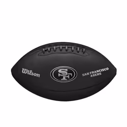 WILSON NFL Team Metallic Premiere Football - Official Size  San Francisco 49ers