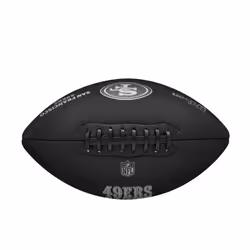WILSON NFL Team Metallic Premiere Football - Official Size  San Francisco 49ers