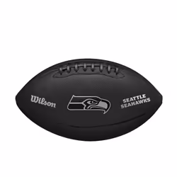 WILSON NFL Team Metallic Premiere Football - Official Size Seattle Seahawks