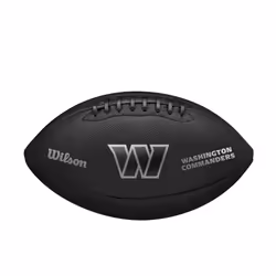 WILSON NFL Team Metallic Premiere Football - Official Size Washington Commanders