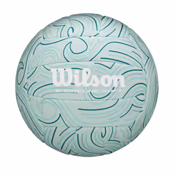 WILSON Shoreline Soft Gen Green Volleyball - Official Size  Light Blue