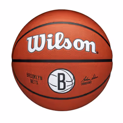 WILSON NBA Team Alliance Basketball - Brooklyn Nets Size 7-29.5""""