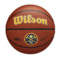 WILSON NBA Team Alliance Basketball - Denver Nuggets  Size 7-29.5""""