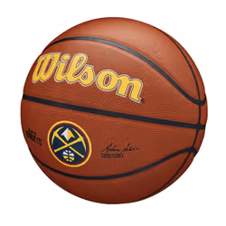 WILSON NBA Team Alliance Basketball - Denver Nuggets  Size 7-29.5""""