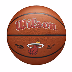 WILSON NBA Team Alliance Basketball - Miami Heat  Size 7-29.5""""