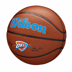 WILSON NBA Team Alliance Basketball - Oklahoma City Thunder  Size 7-29.5""""