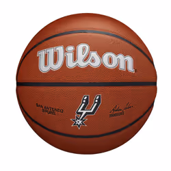 WILSON NBA Team Alliance Basketball - San Antonio Spurs Size 7-29.5""""