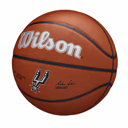 WILSON NBA Team Alliance Basketball - San Antonio Spurs  Size 7-29.5""""